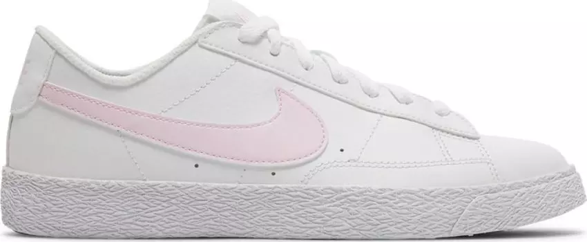 Кроссовки Nike Blazer Low GS 'White Pink Foam', белый