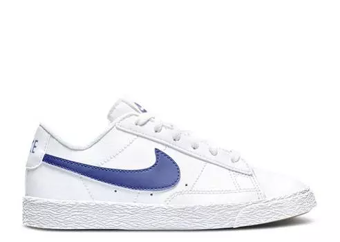 Кроссовки Nike BLAZER LOW PS 'WHITE ASTRONOMY BLUE', белый