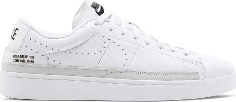 Кроссовки Nike Blazer Low X 'White', белый