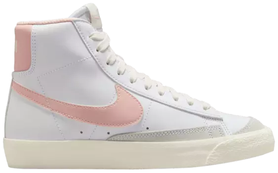 Кроссовки Nike Blazer Mid '77 GS 'White Echo Pink', белый