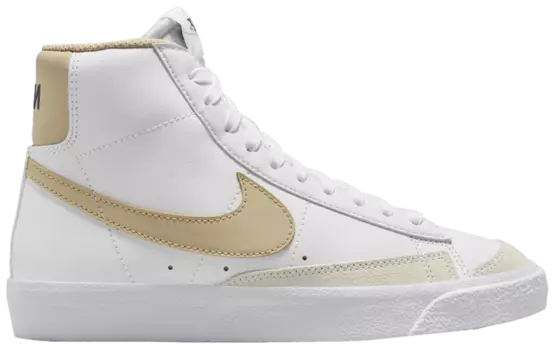 Кроссовки Nike Blazer Mid '77 GS 'White Desert Khaki', белый