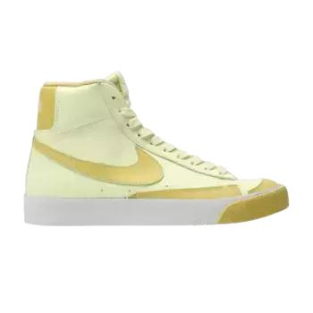 Кроссовки Nike Blazer Mid 77 SE GSCitron Tint, желтый