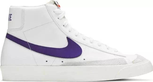 Кроссовки Nike Blazer Mid 77 Vintage 'Voltage Purple', белый