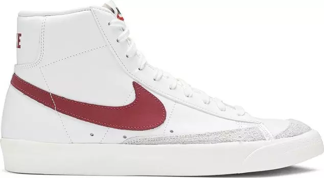 Кроссовки Nike Blazer Mid '77 'Brick Red', белый