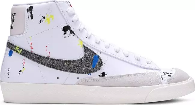 Кроссовки Nike Blazer Mid '77 'Paint Splatter', белый
