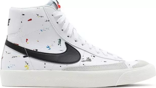 Кроссовки Nike Blazer Mid '77 GS 'Paint Splatter', белый