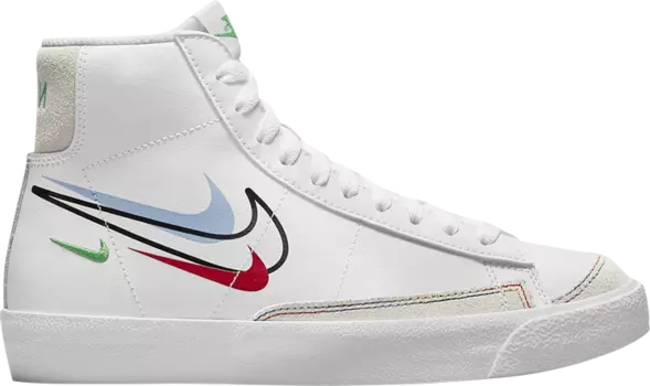 Кроссовки Nike Blazer Mid '77 GS 'Swoosh Pack', белый