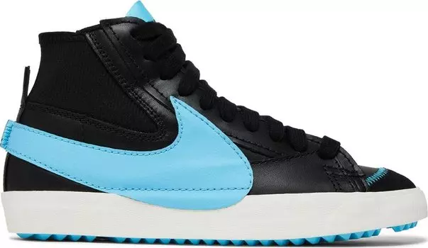 Кроссовки Nike Blazer Mid '77 Jumbo 'Black Baltic Blue', черный