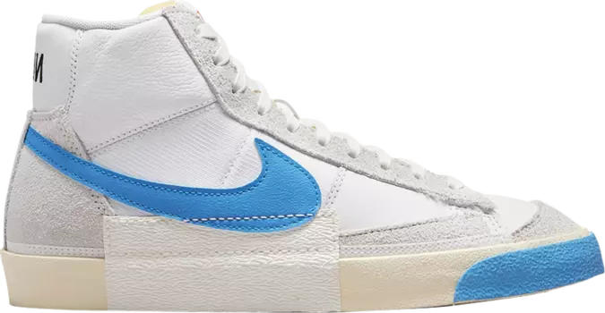 Кроссовки Nike Blazer Mid '77 Pro Club 'Remastered - Photo Blue', белый