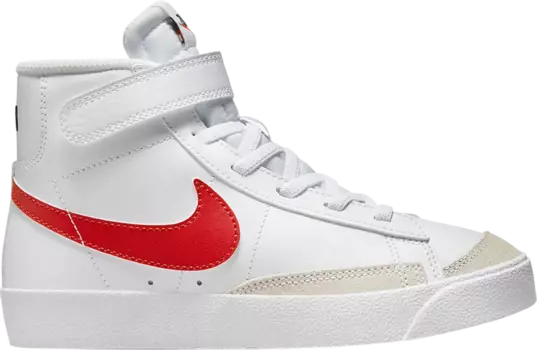 Кроссовки Nike Blazer Mid '77 PS 'White Habanero Red', белый
