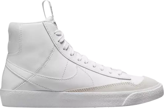 Кроссовки Nike Blazer Mid '77 SE GS 'Dance - White Black', белый