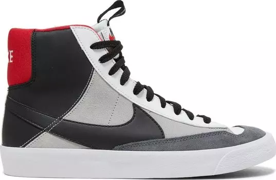 Кроссовки Nike Blazer Mid '77 SE GS 'Dance - White Black Red', белый