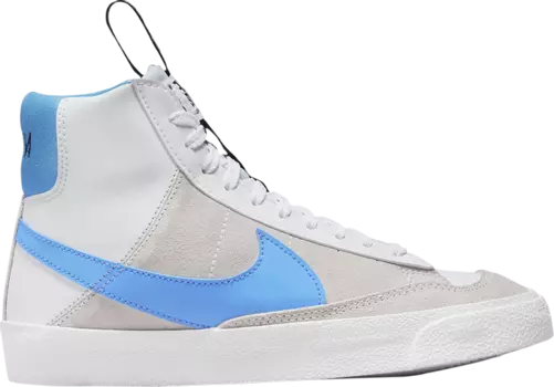 Кроссовки Nike Blazer Mid '77 SE GS 'Dance - White University Blue', белый
