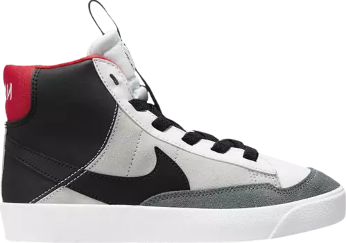 Кроссовки Nike Blazer Mid '77 SE PS 'Dance - White Black Red', белый