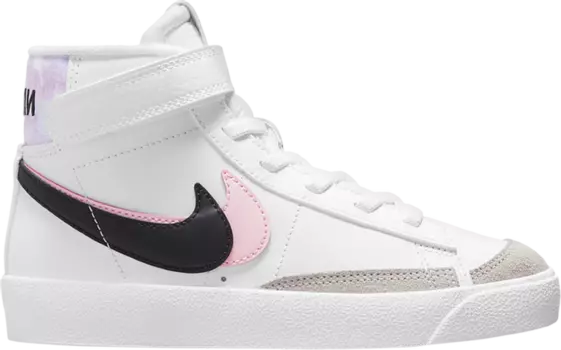 Кроссовки Nike Blazer Mid '77 SE PS 'Double Swoosh - White Arctic Punch', белый