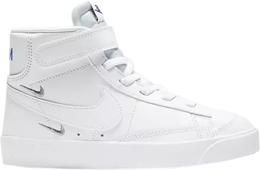 Кроссовки Nike Blazer Mid '77 SE PS 'Sisterhood - White Metallic Silver', белый