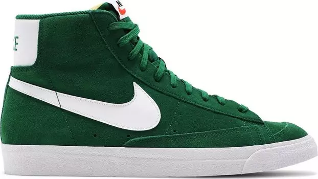 Кроссовки Nike Blazer Mid '77 Suede 'Pine Green', зеленый