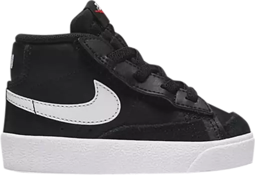 Кроссовки Nike Blazer Mid '77 TD 'Black Suede', черный