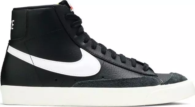 Кроссовки Nike Blazer Mid '77 Vintage 'Black Sail', черный