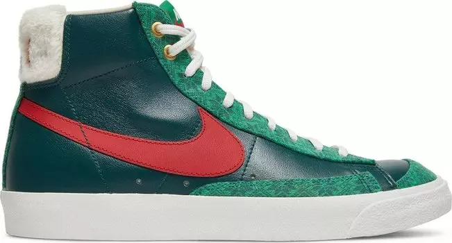 Кроссовки Nike Blazer Mid '77 Vintage 'Christmas Sweater', зеленый