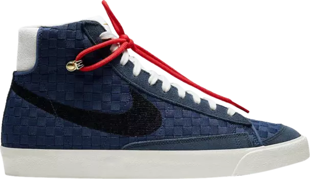 Кроссовки Nike Blazer Mid '77 Vintage 'Sashiko', синий