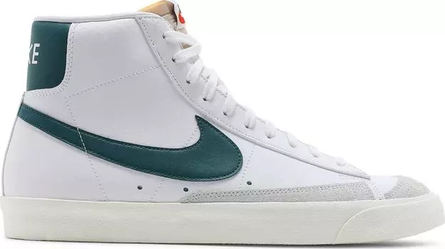 Кроссовки Nike Blazer Mid '77 Vintage 'White Dark Teal Green', белый