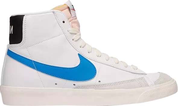 Кроссовки Nike Blazer Mid '77 Vintage 'White Light Photo Blue', белый