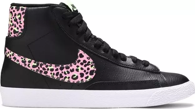 Кроссовки Nike Blazer Mid GS 'Pink Cheetah', черный