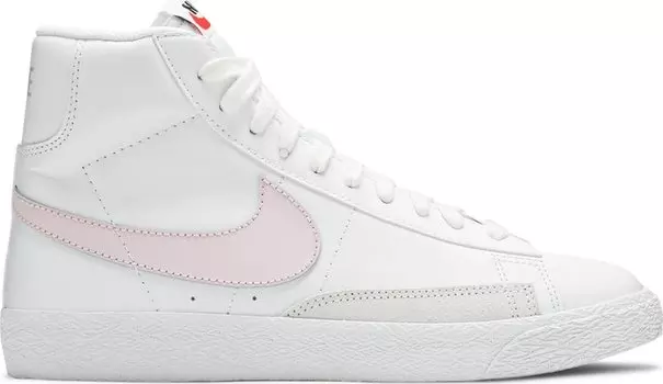 Кроссовки Nike Blazer Mid GS 'Pink Foam', белый