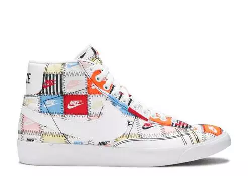 Кроссовки Nike BLAZER MID 'PATCHWORK', белый