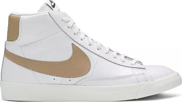 Кроссовки Nike Blazer Mid Premium 'Light Patina', белый