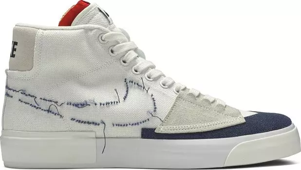 Кроссовки Nike Blazer Mid SB Edge 'Hack Pack', белый