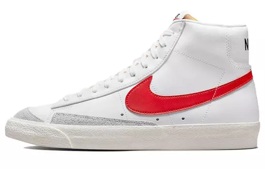 Кроссовки Nike Blazer Mid 77 Vintage Mismatched Swoosh Blue Red