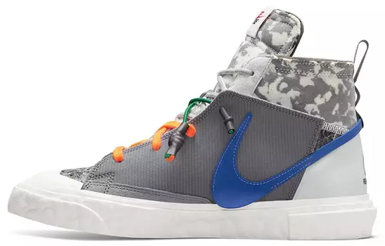 Кроссовки Nike Blazer Mid Readymade White Grey Friends And Family