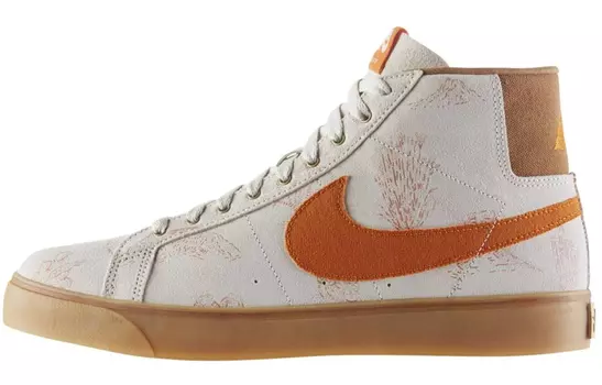 Кроссовки Nike SB Blazer Canvas Light Brown