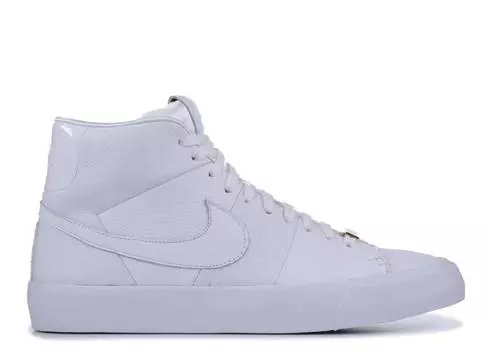 Кроссовки Nike BLAZER ROYAL QS 'TRIPLE WHITE', белый