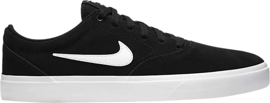 Кроссовки Nike Charge Suede SB 'Black White', черный