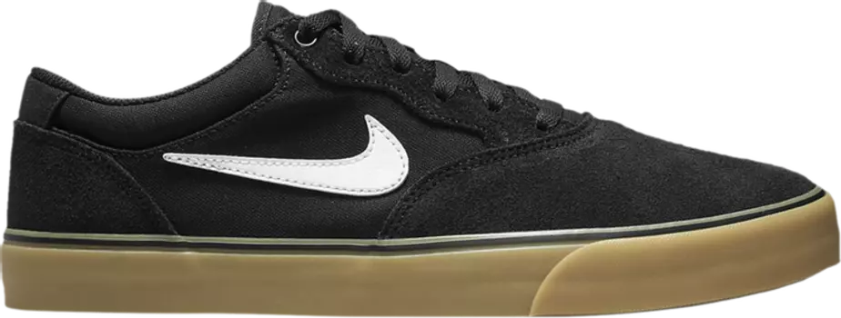 Кроссовки Nike Chron 2 SB 'Black Gum Light Brown', черный