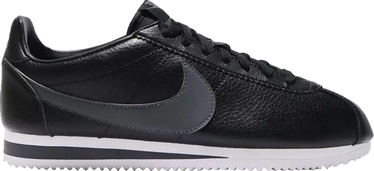 Кроссовки Nike Classic Cortez Leather 'Anthracite', черный