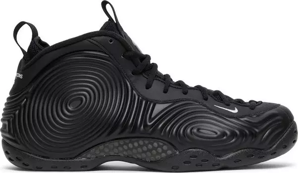 Кроссовки Nike Comme des Garons Homme Plus x Air Foamposite One 'Black', черный