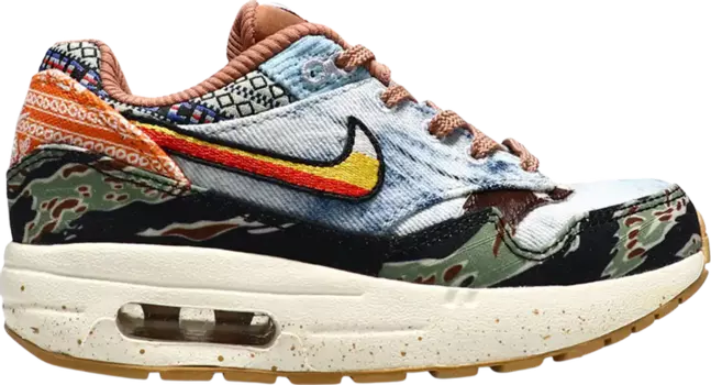 Кроссовки Nike Concepts x Air Max 1 SP PS 'Heavy', многоцветный