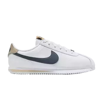 Кроссовки Nike Cortez GS White Khaki Thunder Blue, белый