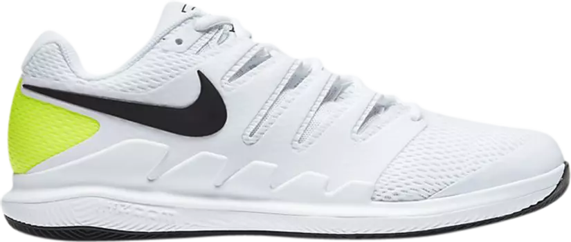 Кроссовки Nike Court Air Zoom Vapor X HC 'White Volt', белый
