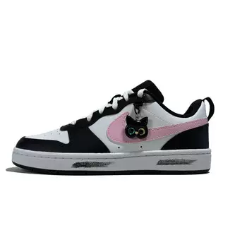Кроссовки Nike Court Borough 2 Kids' Skateboarding Shoes Grade School, черный