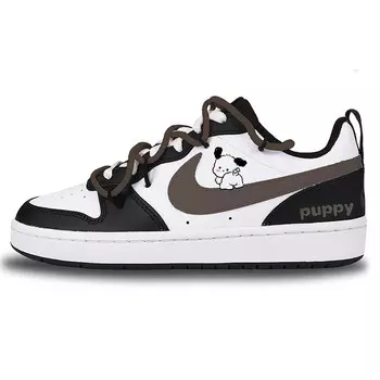 Кроссовки Nike Court Borough Kids' Skateboarding Shoes Grade School, белый