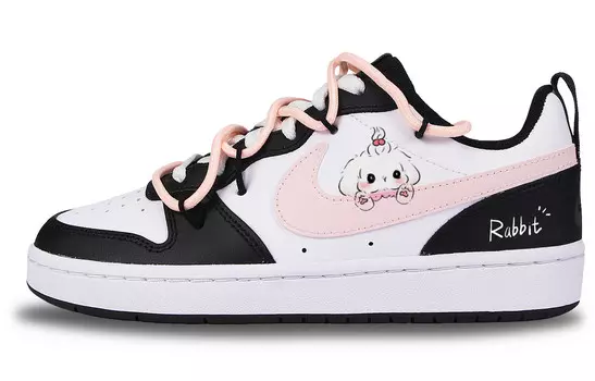 Кроссовки Nike Court Borough Kids' Skateboarding Shoes Grade School, белый