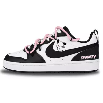 Кроссовки Nike Court Borough Kids' Skateboarding Shoes Grade School, белый
