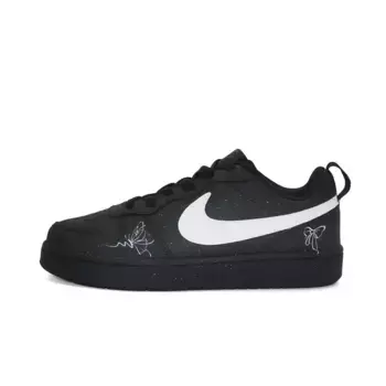 Кроссовки Nike Court Borough Kids' Skateboarding Shoes Grade School, черный