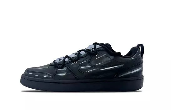 Кроссовки Nike Court Borough Kids' Skateboarding Shoes Grade School, черный