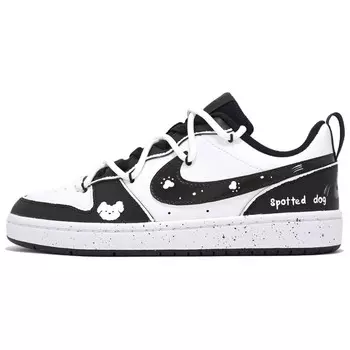 Кроссовки Nike Court Borough Kids' Skateboarding Shoes Grade School, черный/белый